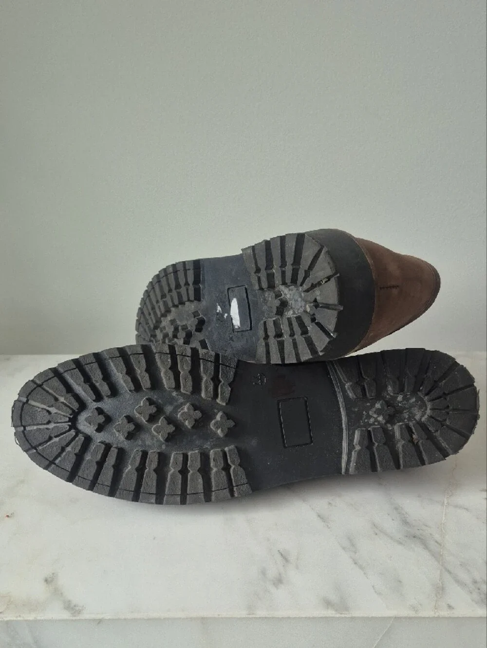 Men's Brown Leather Chukka Boots -
